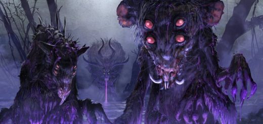 The Call of the Death Dweller Art by Vincent Proce