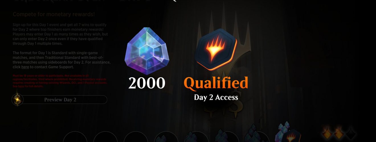 The Arena Open - Day 1 7 Wins