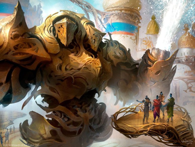 Torrential Gearhulk Art by Svetlin Velinov