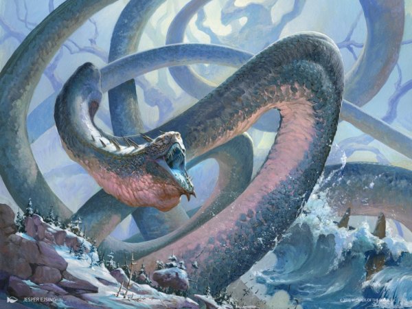 Koma, Cosmos Serpent Art by Jesper Ejsing