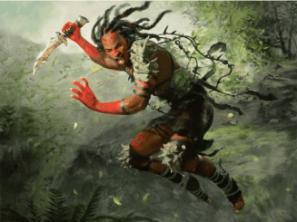 Bloodbraid Marauder Art by Kari Christensen