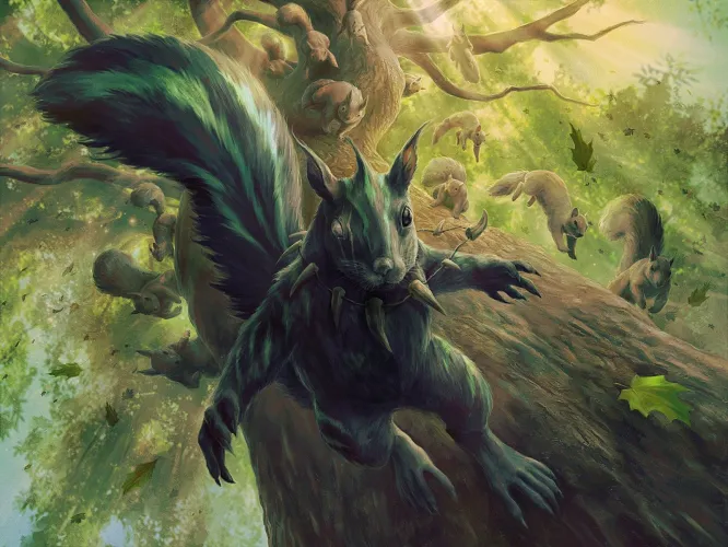 Chatterfang, Squirrel General Art by Jason A. Engle