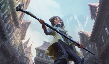 The Blackstaff of Waterdeep Art by Anna Steinbauer