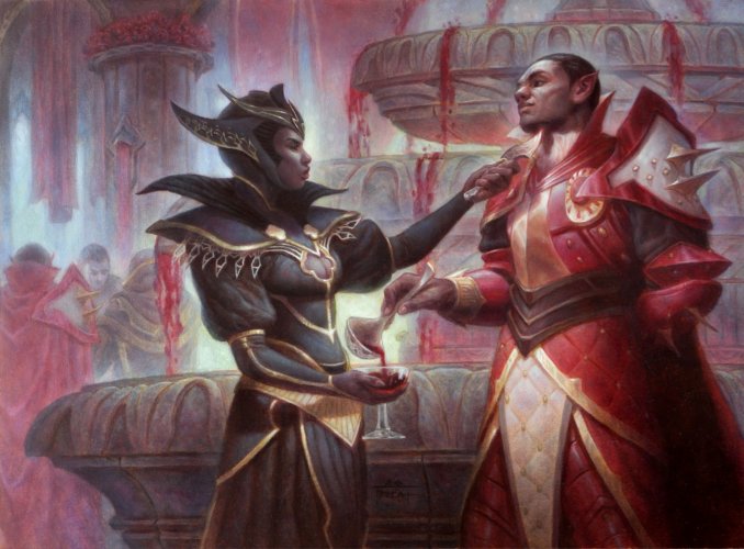 Pointed Discussion Art by Jarel Threat