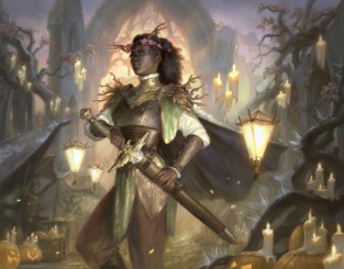 Sungold Sentinel Art by Marta Nael