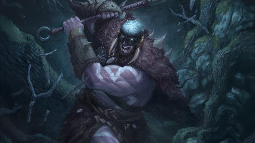 Garruk, Wrath of the Wilds Art by Tyler Walpole