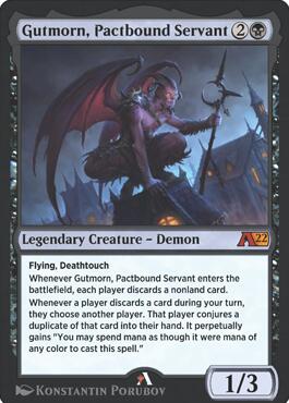gut mtg card Gut, True Soul Zealot Foil Etched Commander Legends: BFBG - Pack Fresh create a 4/1 black Skeleton creature token with menace thats tapped and attacking Gut, True Soul Zealot