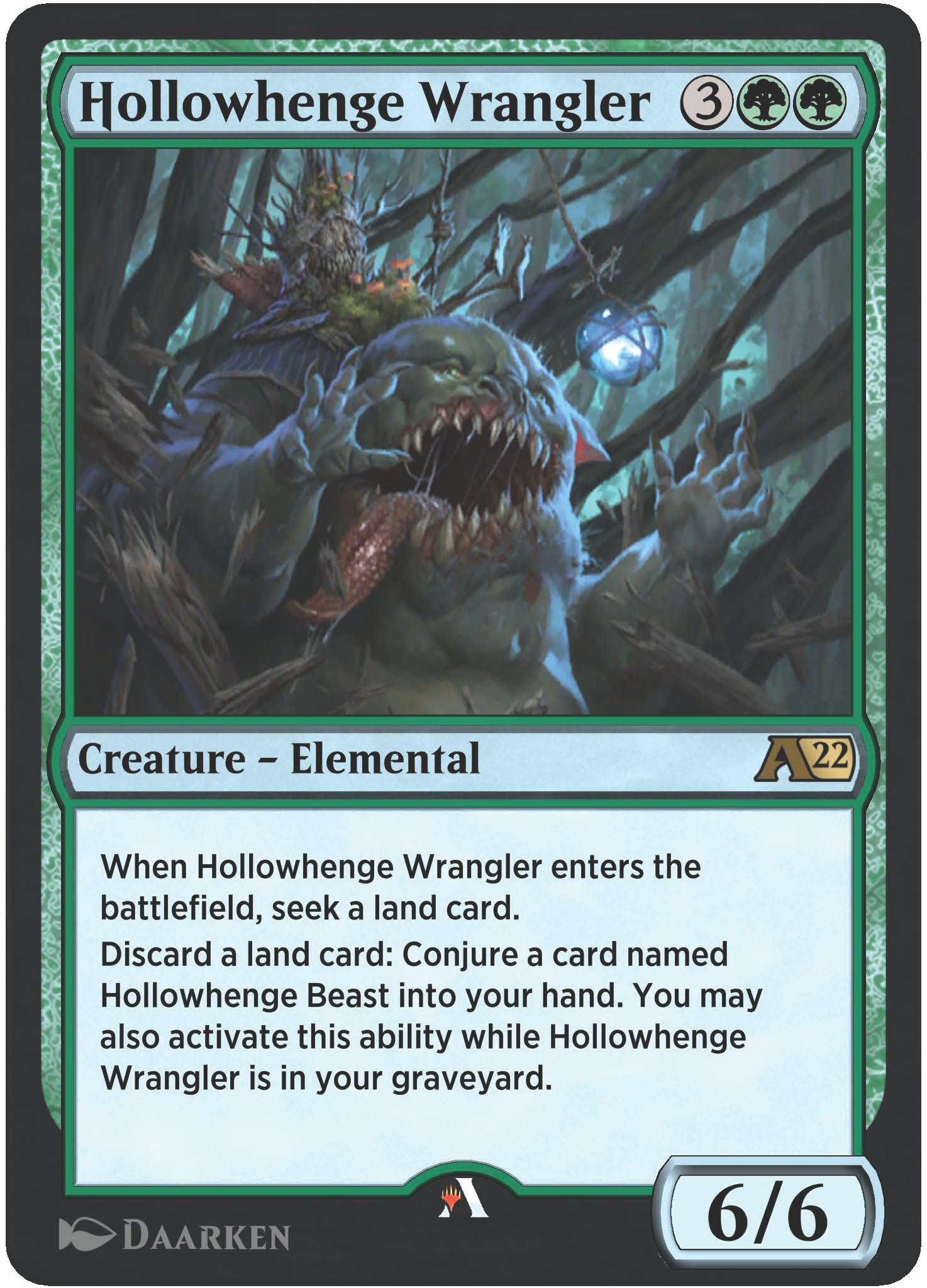 Hollowhenge Wrangler • Spoilers • MTG Arena Zone