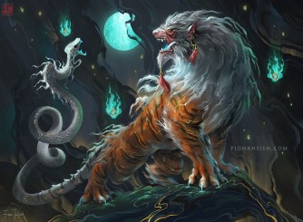 Gloomshrieker Art by Fiona Hsieh