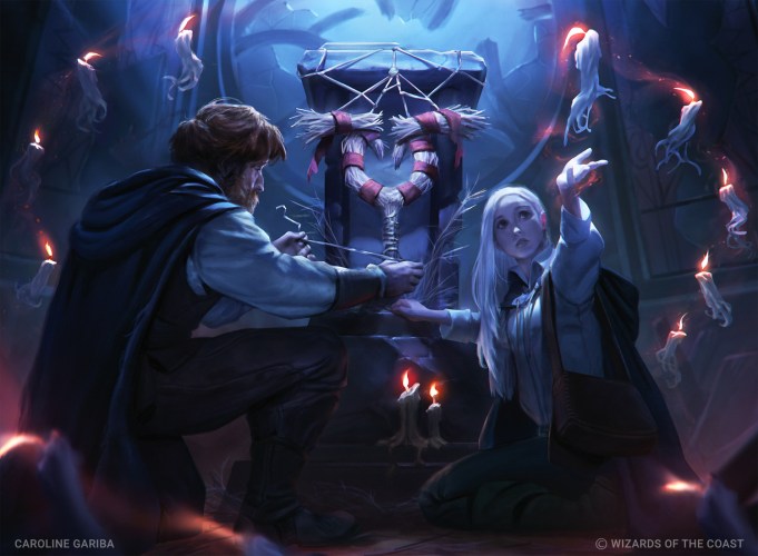 Faithful Mending Art by Caroline Gariba