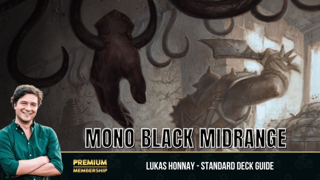 Standard Mono Black Midrange Premium Deck Guide Mtg Arena Zone
