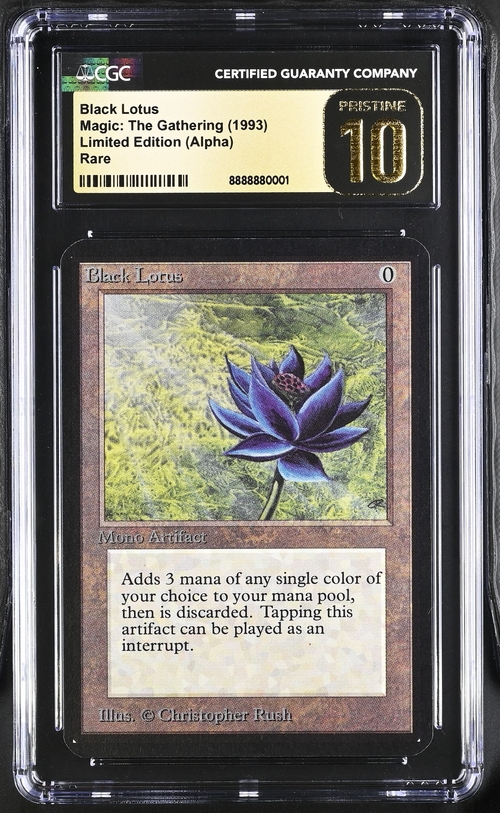 Alpha Black Lotus Sells for Record-Breaking $3 Million Dollars