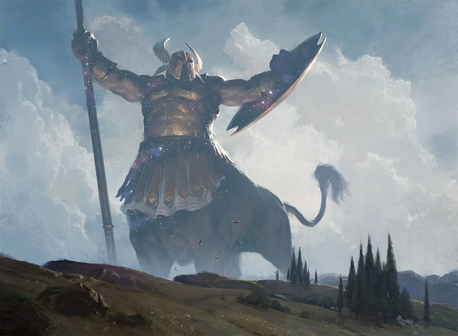 Iroas, God of Victory Art